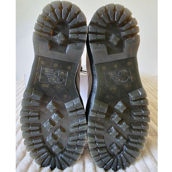 Dr. Martens 1460 Pascal Max Leather Platform Boots Tall Chunky Doc Marten Pisa - Picture 9 of 12